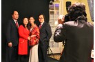 Philip Chung, managing attorney, Chung & Press, P.C. and wife Joan, Young Hee Kang, Wife of Robert Kang, partner, Potomac Mortgage Capital, Inc. posed for a portrait.