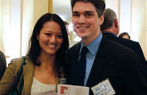 The DC Social Exchange was launched on Feb. 8th in Washington D.C.’s elegant historic McLean Gardens. Kristen Ng and Kyle Pozza were among the attendees.