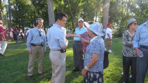 Many Asian Americans attended the statehood rally at the D.C. War Memorial on Aug. 24.