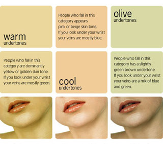 Skin Tone Color Matching Chart
