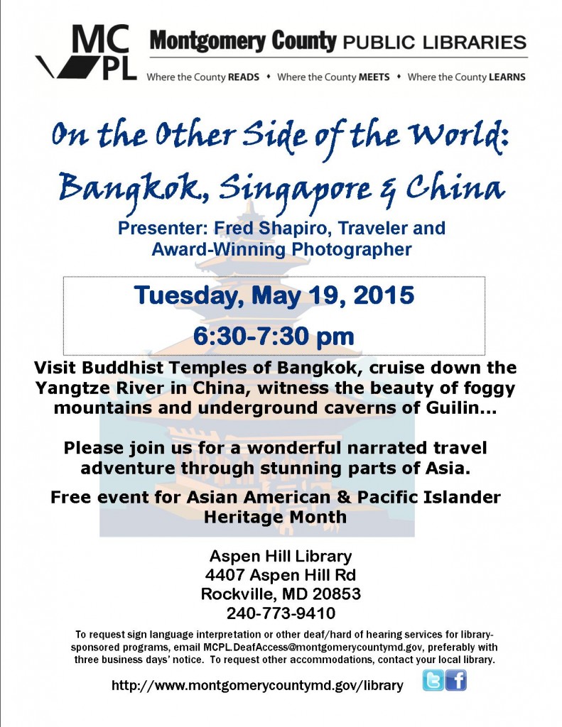 Travel Asia slide show fred shapiro may 19 2015