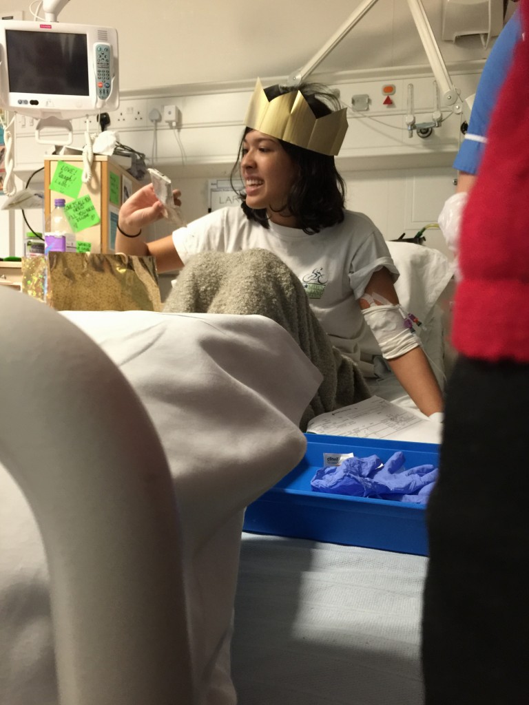 Lara 3 in hospital