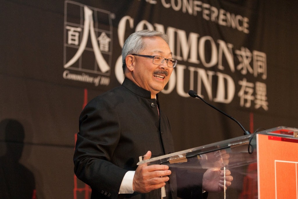 Mayor Lee Delivers Opening Remarks at the C100 Annual Conference Gala Dinner 2014 in San Francisco 